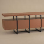 szafka rtv VALLE_5, Głębia Sahary, Tip-on - obrazek 3