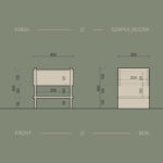 szafka nocna KNISA - obrazek 3