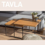 zestaw stolików kawowych TAVLA - obrazek 4